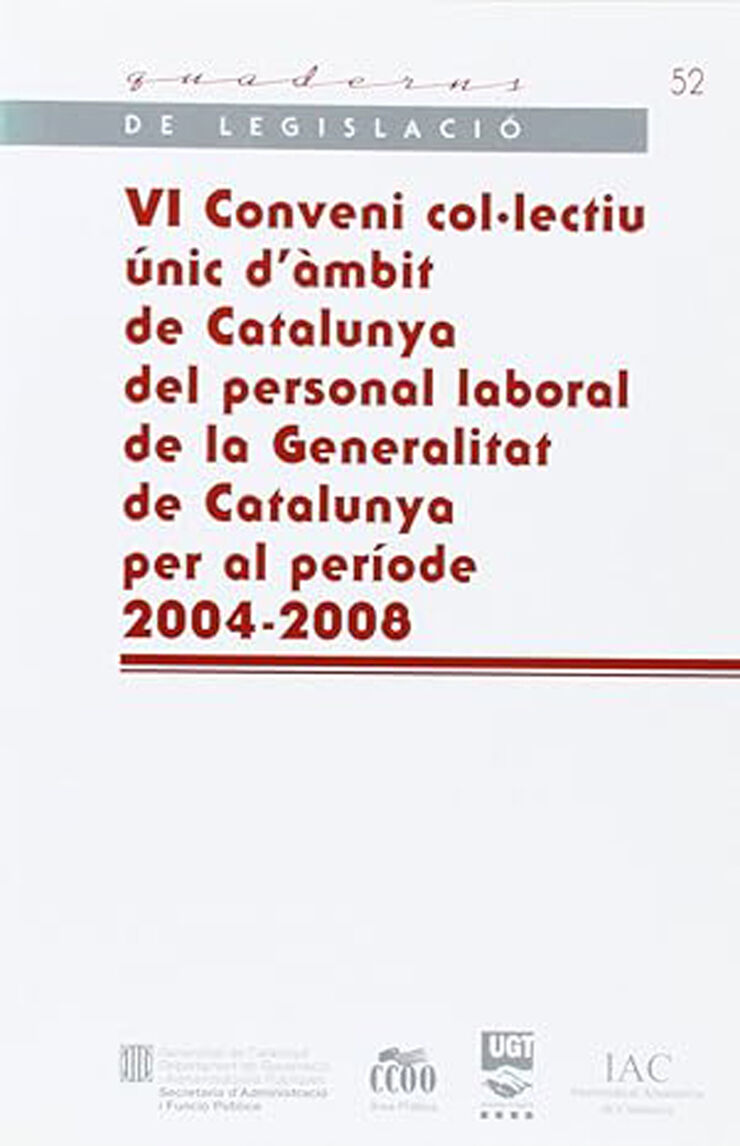 VI Conveni col·lectiu