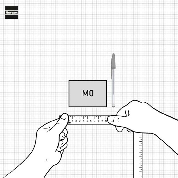 Agenda Finocam Design M0 sem/vista vertical cat 2026 Imposible