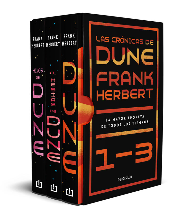 DUNE (estuche con: Dune, El mesías de Dune, Hijos de Dune)