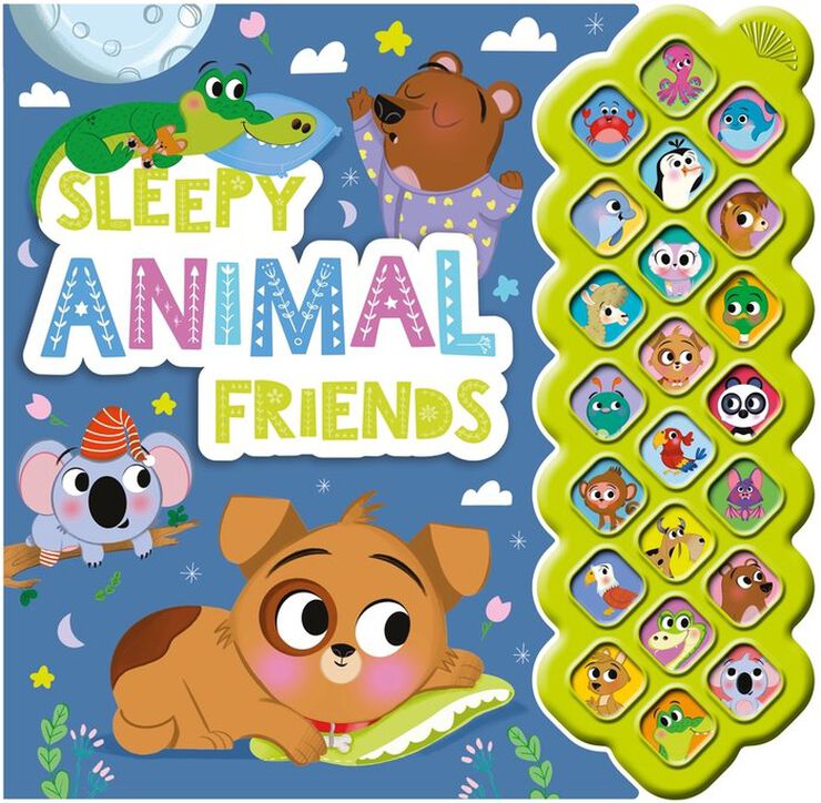 Shiny sounds: Sleepy animal friends