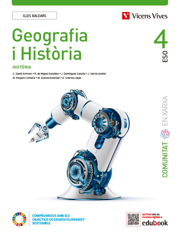 Geografia I Hist&ograve;ria 4 Comunitat En Xarxa Balears