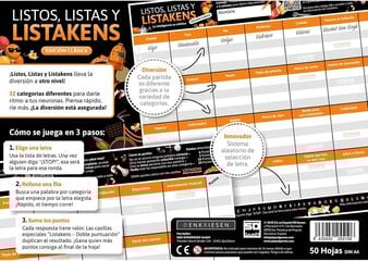 Listos Listas y Listakens Edición Clásica Listos Listas y Listakens Edición Clásica