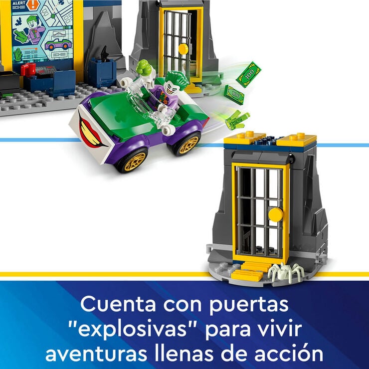 LEGO® Super Heroes Batcueva con Batman™, Batgirl™ y The Joker™ 76272