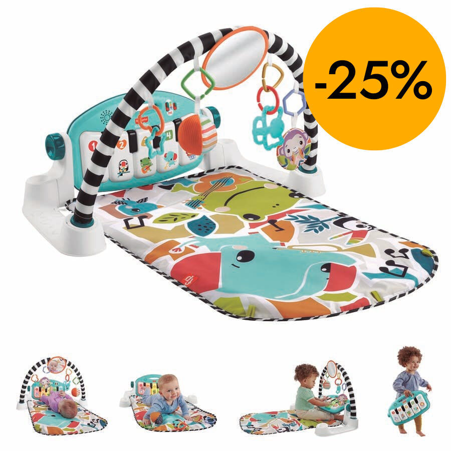 Fisher Price Alfombra con Piano Luces y Sonidos