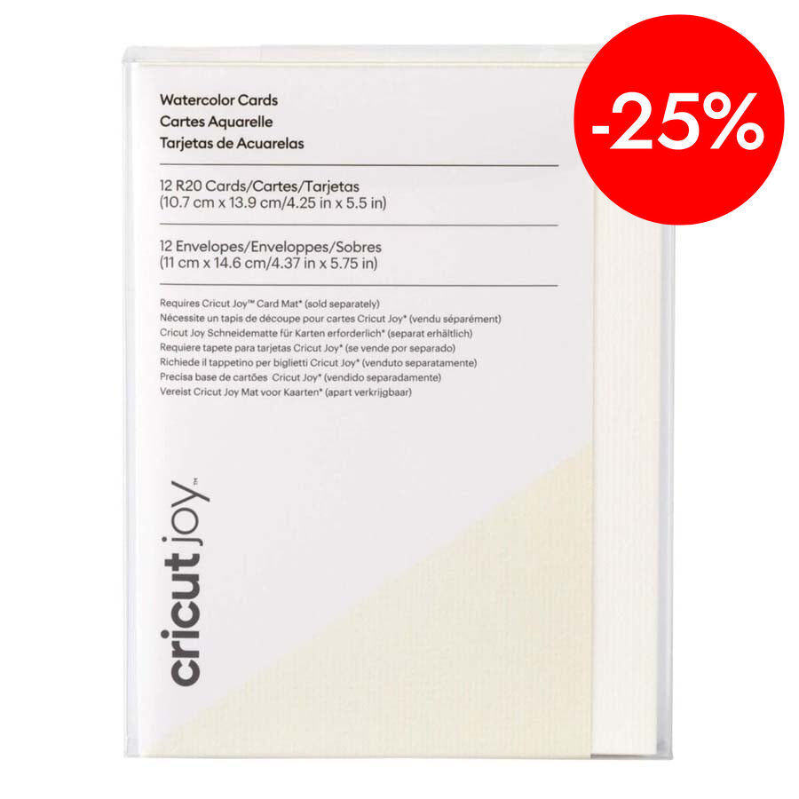 Joy Targetes Aquarel&middot;la 10x13cm 10u