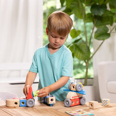 Melissa & Doug Blockables Vehicles 54 piezas