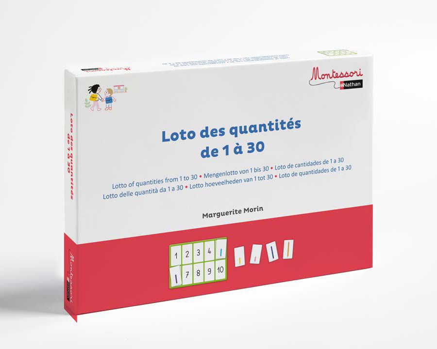 Montessori - Loto Quantitats 1-30