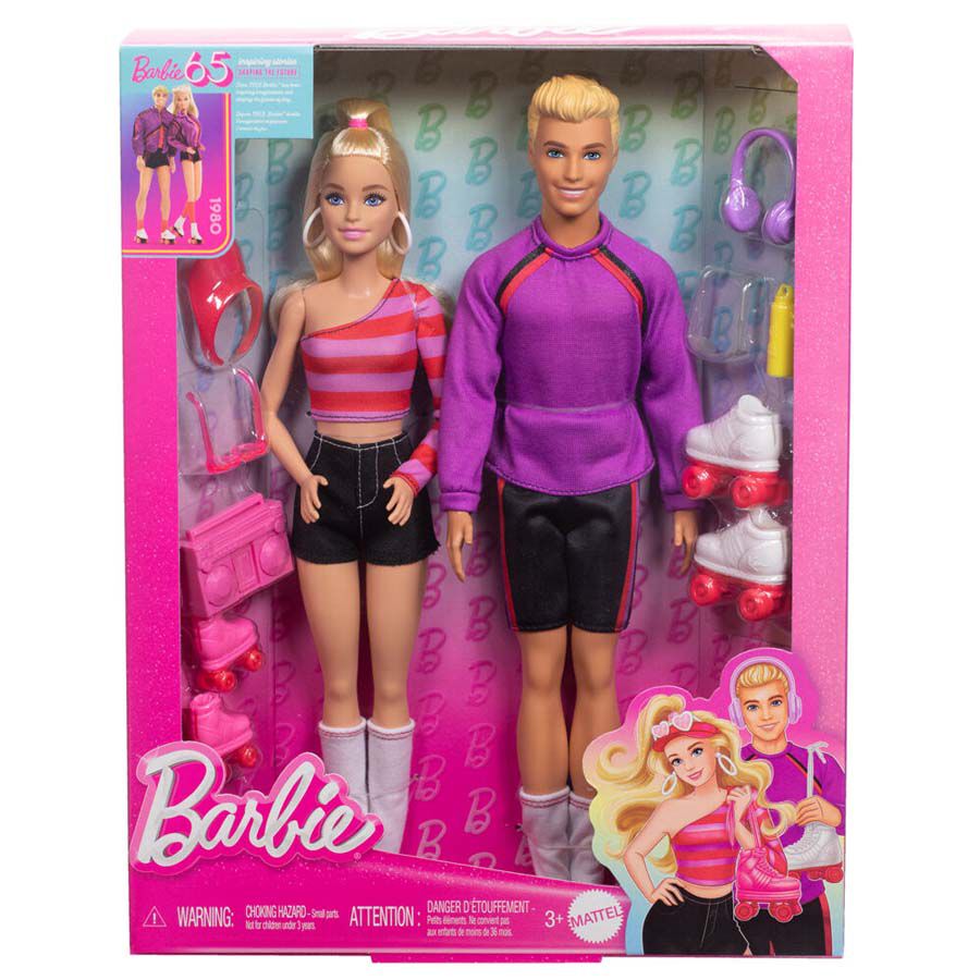 Barbie y Ken 65 Aniversario Patinadores Abacus Online