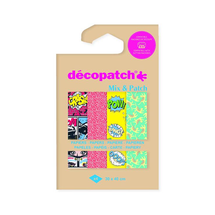 Paper Décopatch Mix & Patch Super Heroe 4 fulls