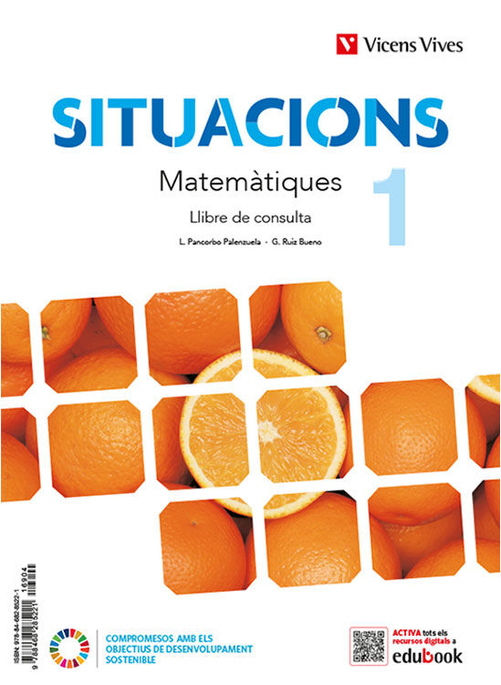 Situacions Matem&aacute;tiques1 Llibre De Consulta+Quadern D'Aprenentatge Cat + Digital