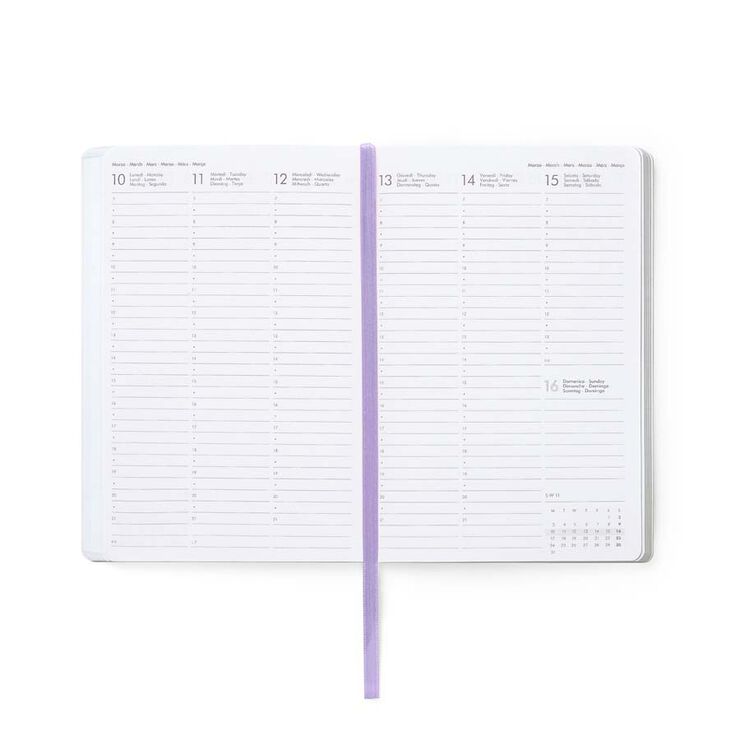 Agenda Legami Bloc sem/vista mult 2025 Tarot