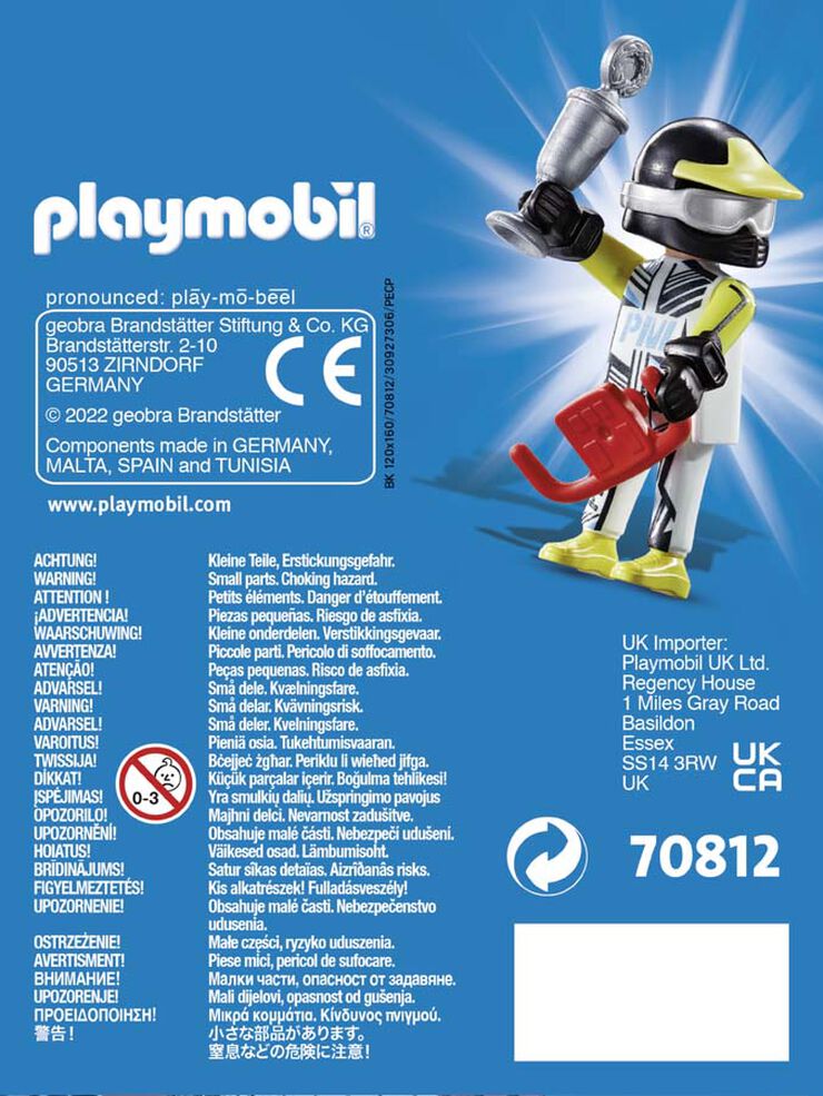 Playmobil Playmofriends Piloto de carreras 70812