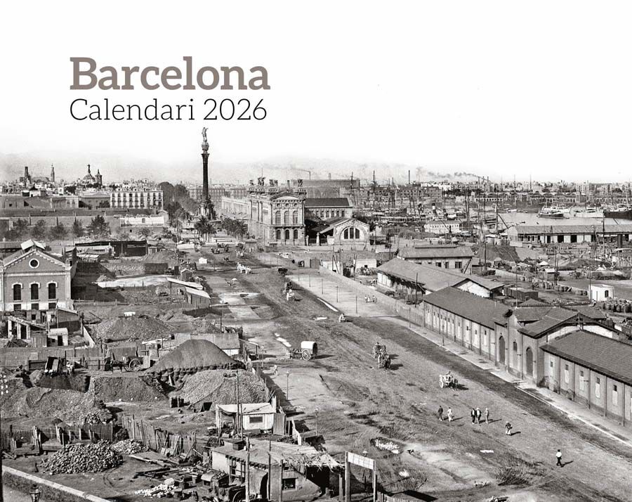 Calendario de pared 2026 Barcelona