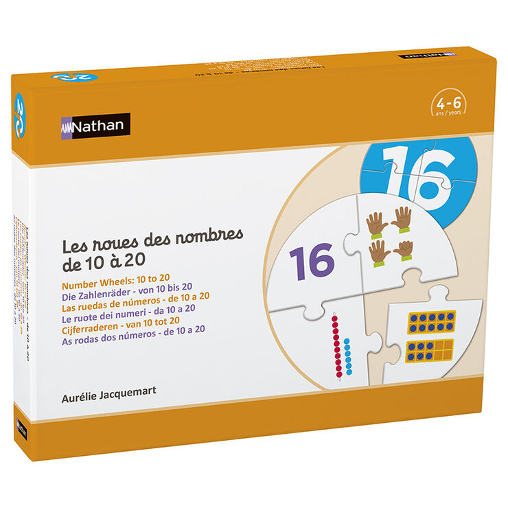Les rodes de números - De 10 a 20 Nathan