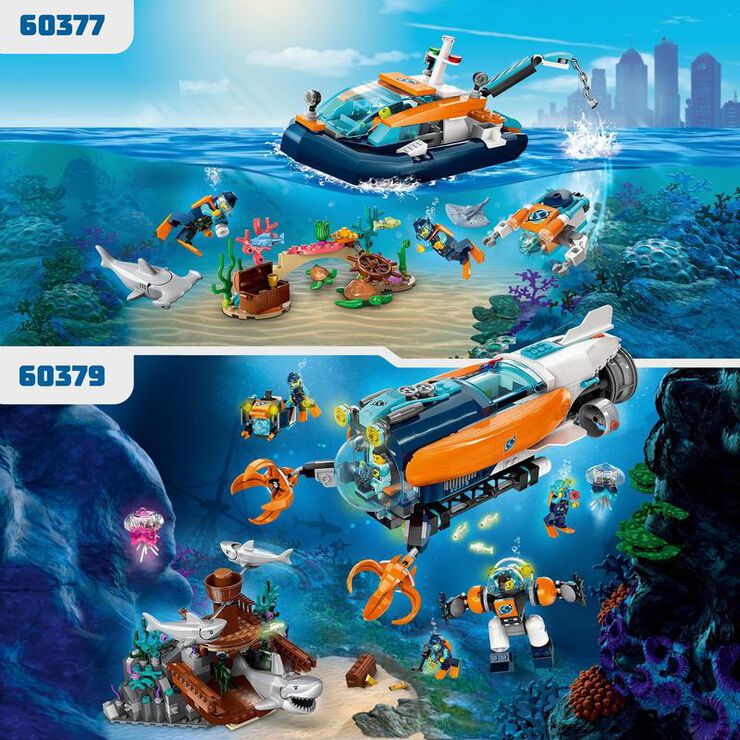 LEGO® City Vaixell de Buceig Explorador 60377