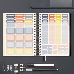 Agenda Finocam Tempus 1/4 día/pág cas 2025 negro