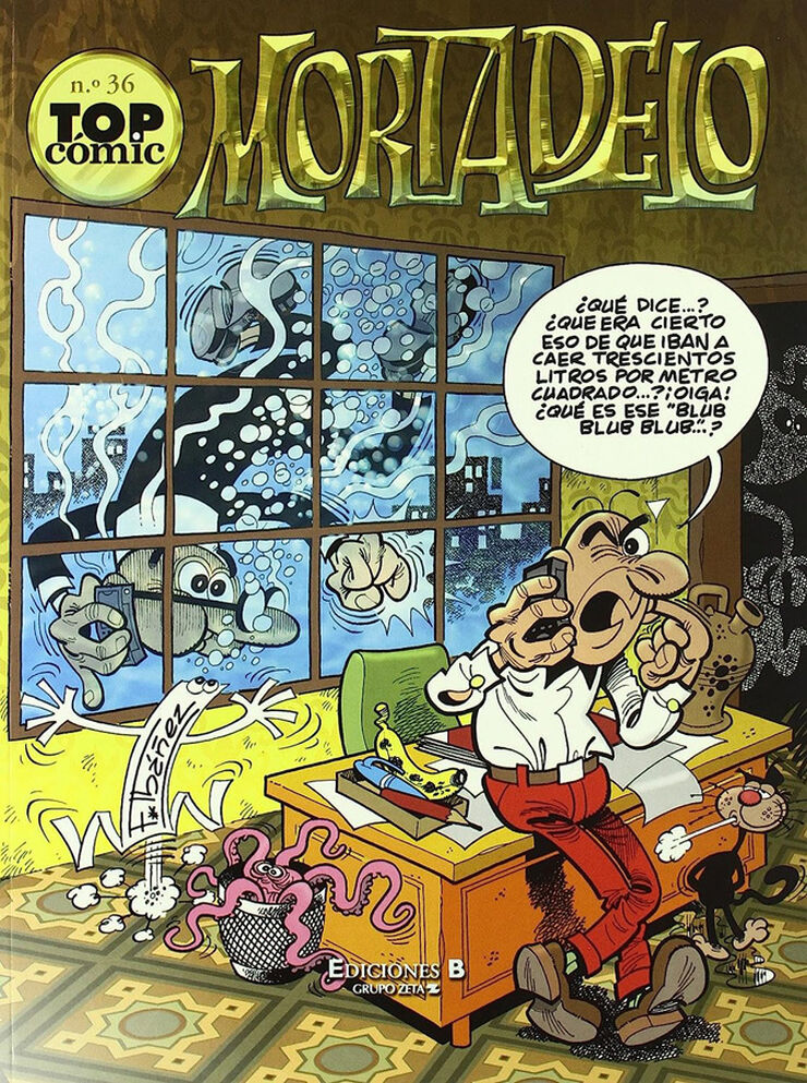 ¡En la luna! | Terroristas (Top Cómic Mortadelo 36)