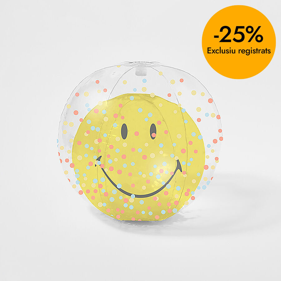 Pelota playa Smiley
