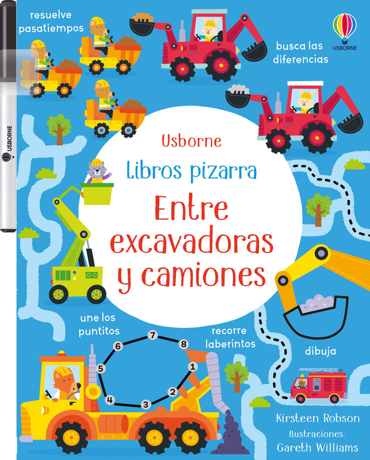 Entre excavadoras y camiones