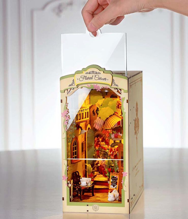 Maqueta Rolife Booklip Floral Corner
