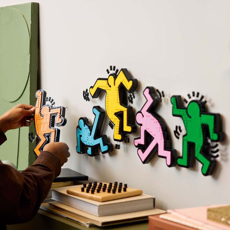 LEGO® ART Keith Haring: Figuras Danzantes 31216