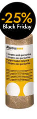 Témpera Abacus amb purpurina 250ml amarillo