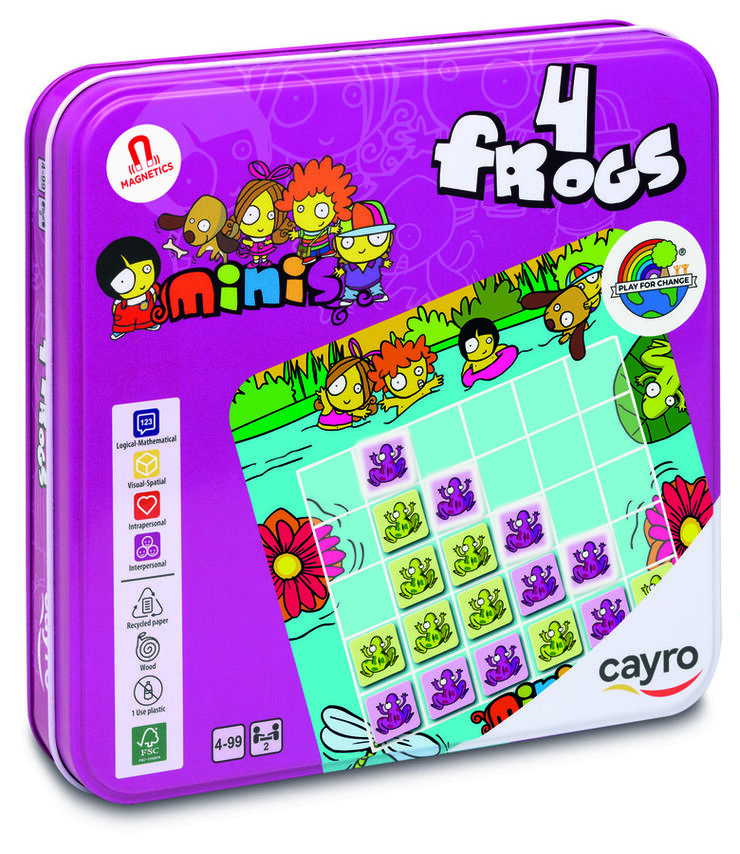 Minis lata 4 Frogs - 4 Linea