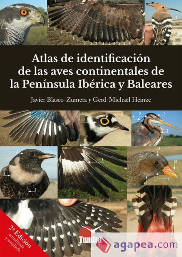 Atlas de identificación de las aves continentales de la Península Ibérica y Baleares (2ª Ed)