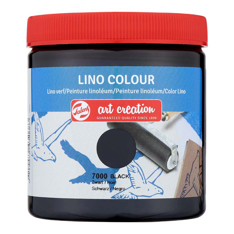 Pintura para Lin&oacute;leo Talens 250ml negro