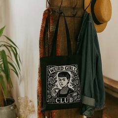 Tote bag ''Weird girls club''
