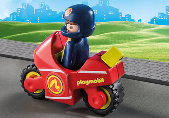Playmobil 1.2.3 Herois Del Dia A Dia 71156