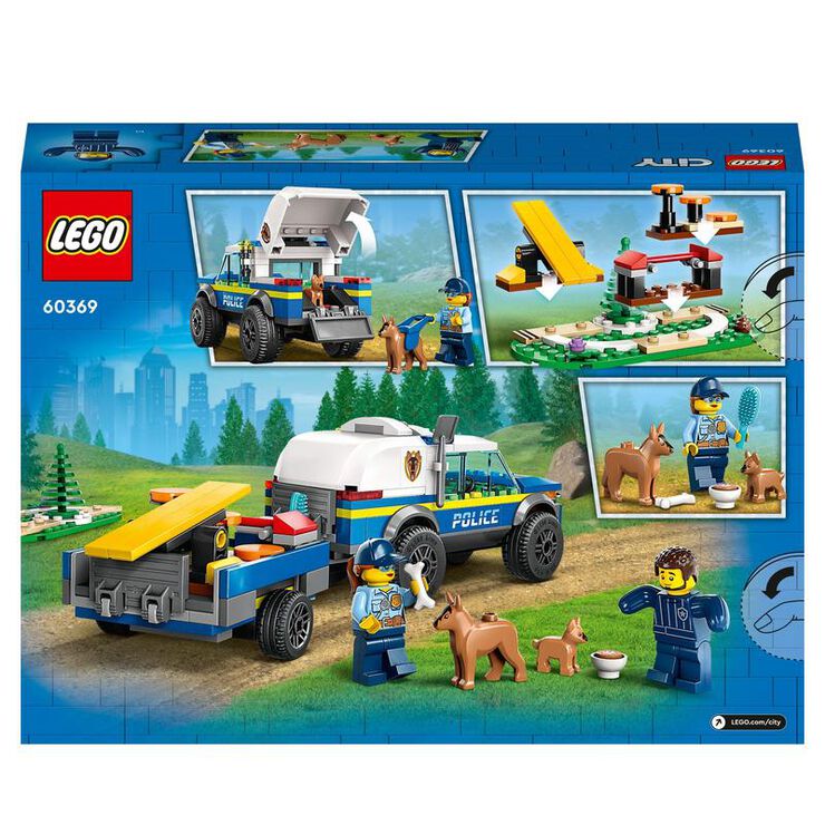 LEGO® City Entrenamiento Móvil para Perros Policía 60369