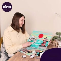 Okto DIY Pintura creativa sensorial 3D Japó