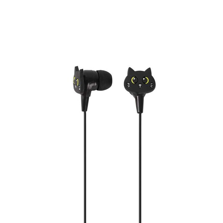 Auriculares botón iTotal Gato