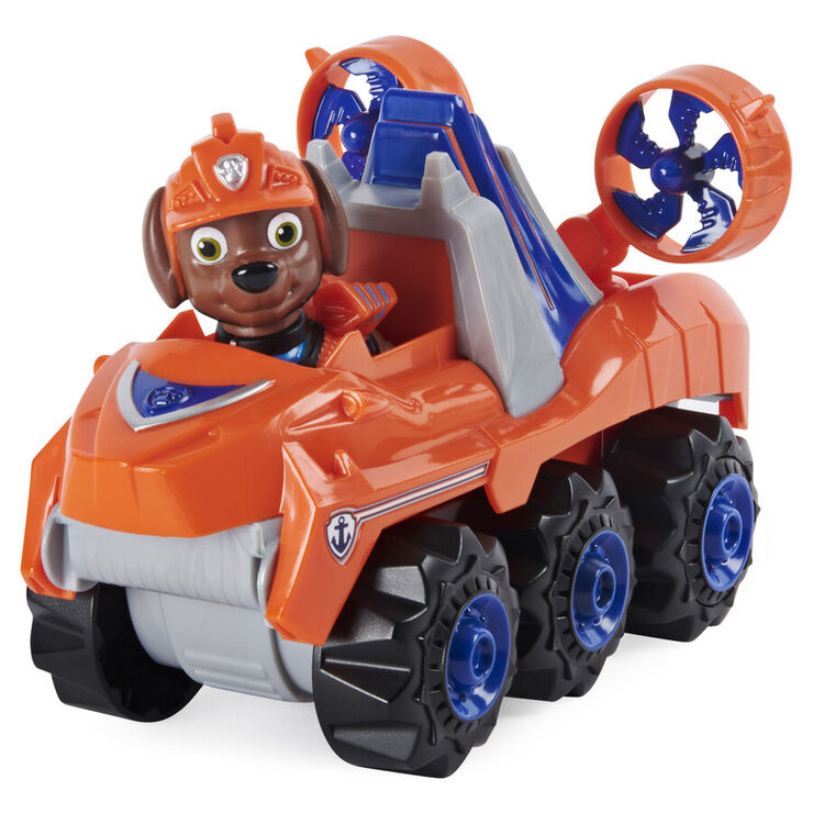 Patrulla Canina - Rubble - Pack vehículo Deluxe y figura, Patrulla Canina.  Cat 54