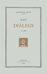 Diàlegs, vol. XIII: Parmènides Diàlegs, vol. XIII: Parmènides