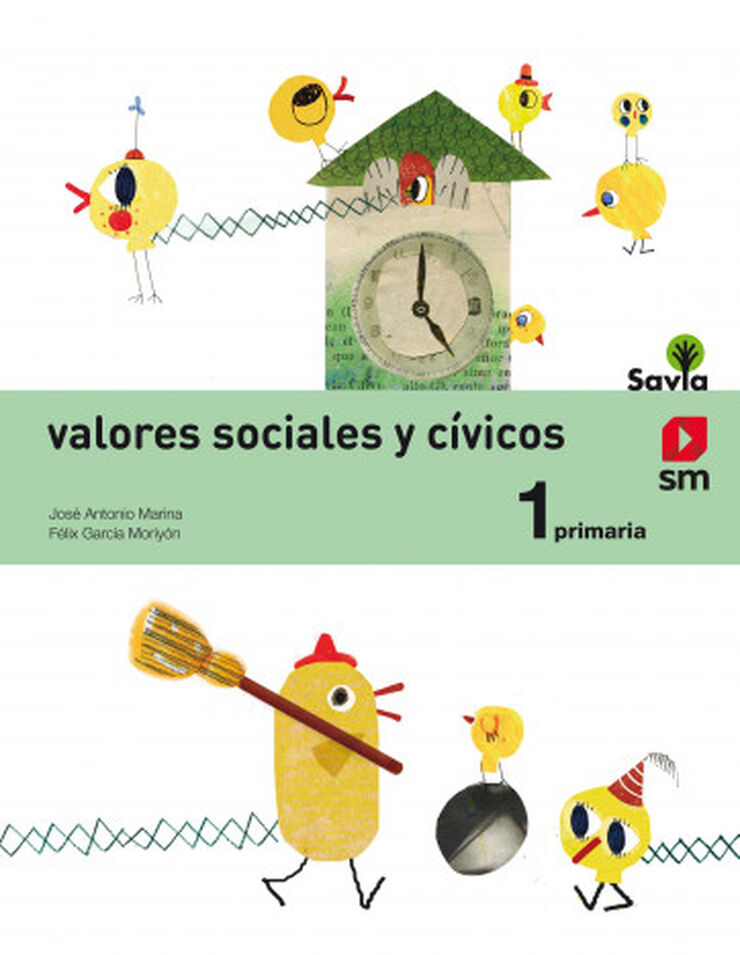 Valores Sociales y Cvicos. 1 Primaria. Savia