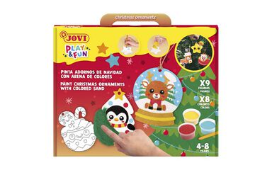 Pinta amb Sorra Jovi Nadal maletí