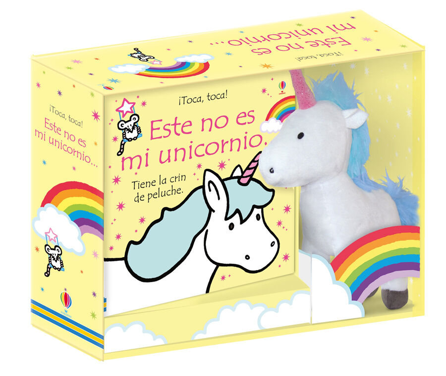 Este no es mi unicornio - Libro y unicornio de peluche