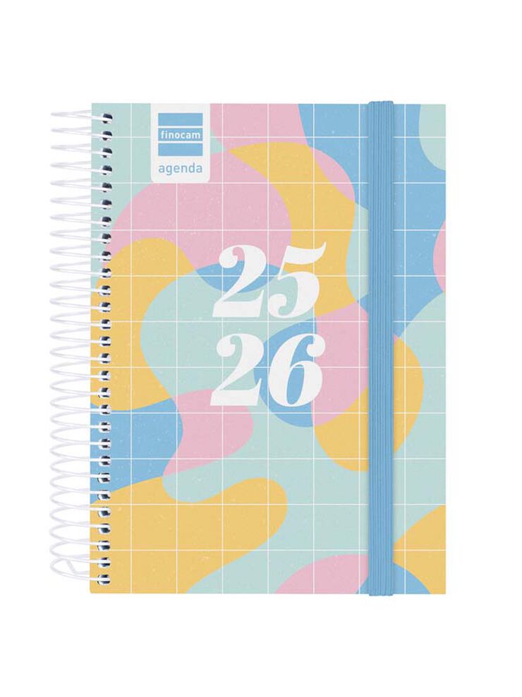 Agenda Finocam escolar Secundària 1/8 dia/pàg cat 2025-26 art
