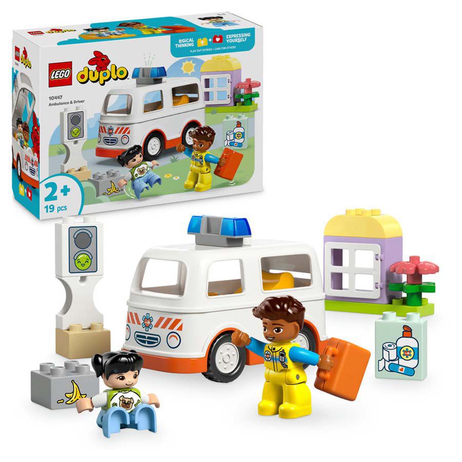 LEGO&reg; DUPLO Town Ambulancia y Conductor 10447