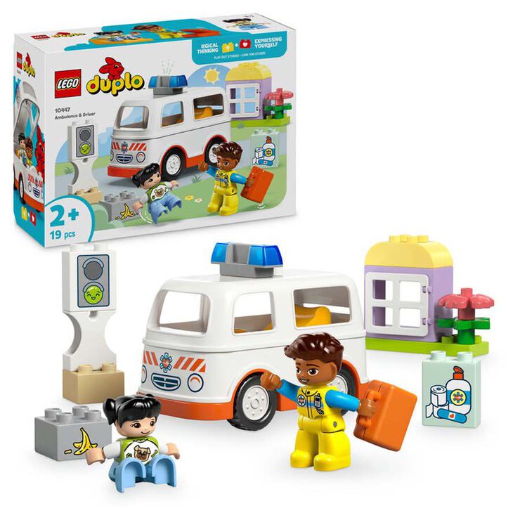 LEGO® DUPLO Town Ambulancia y Conductor 10447
