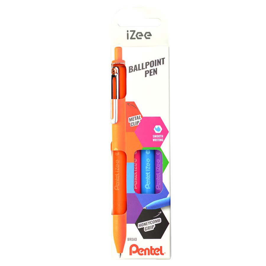 Bol&iacute;grafos Pentel Izee Fun 4 colores