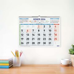 Calendario pared Finocam Color Mixto L 43x31 2026 catalán