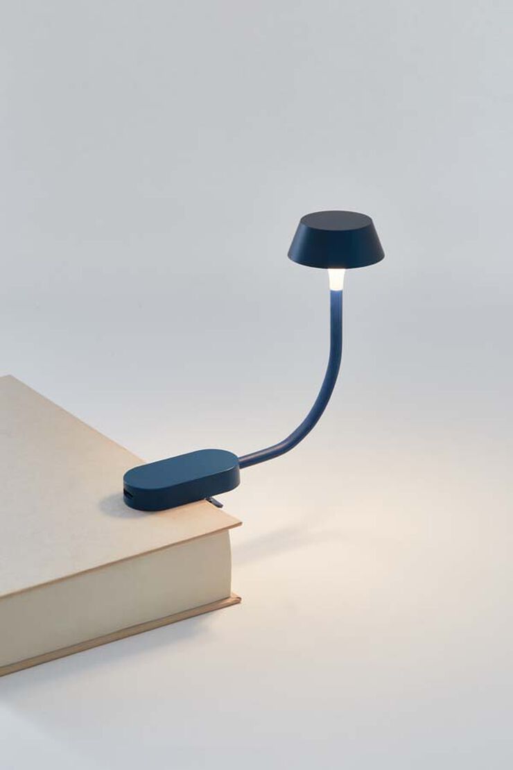 Luz de Lectura Lexon Mimi azul oscuro