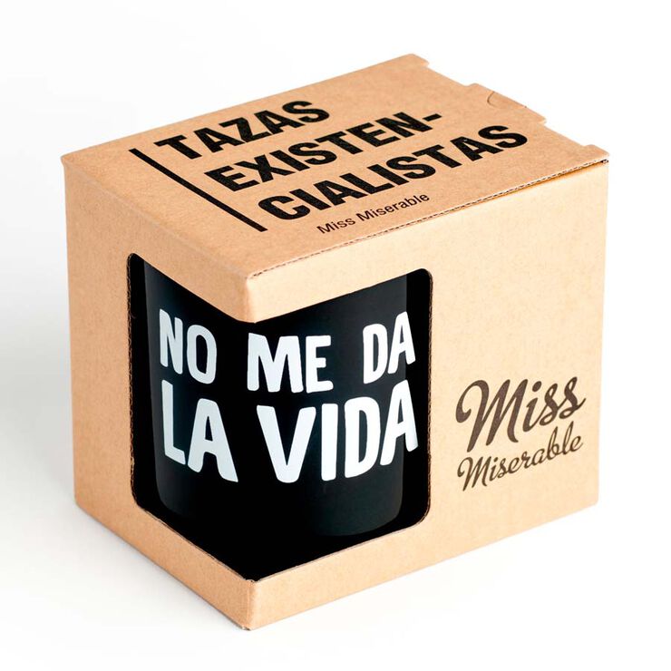 Taza ''No me da la vida''