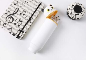 Estuche vertical silicona iTotal Cat blanco