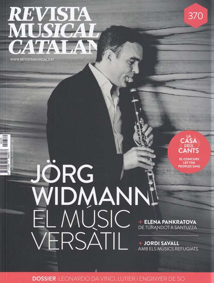 Revista Musical Catalana 370 - Jörg Widmann