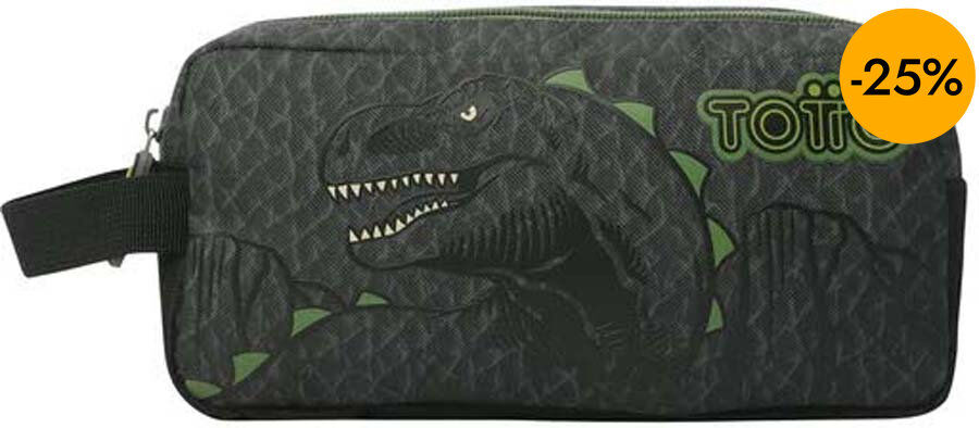 Estuche doble Totto Dinoland