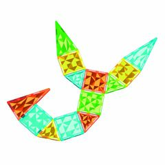 Magnetic Tiles Gems 16 piezas